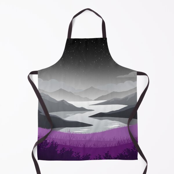 Item preview, Asexual flag scenery designed and sold by Blairsley.