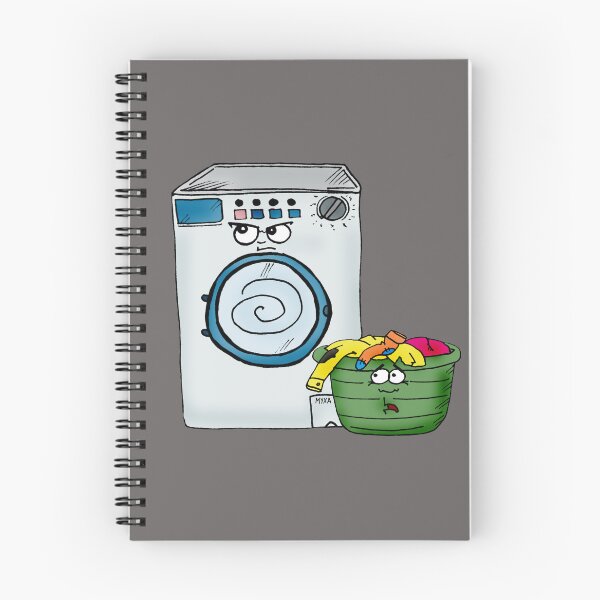 Item preview, Angry Washing Machine and Sad Laundry Basket | Funny Adulting Humor designed and sold by MyxaART.
