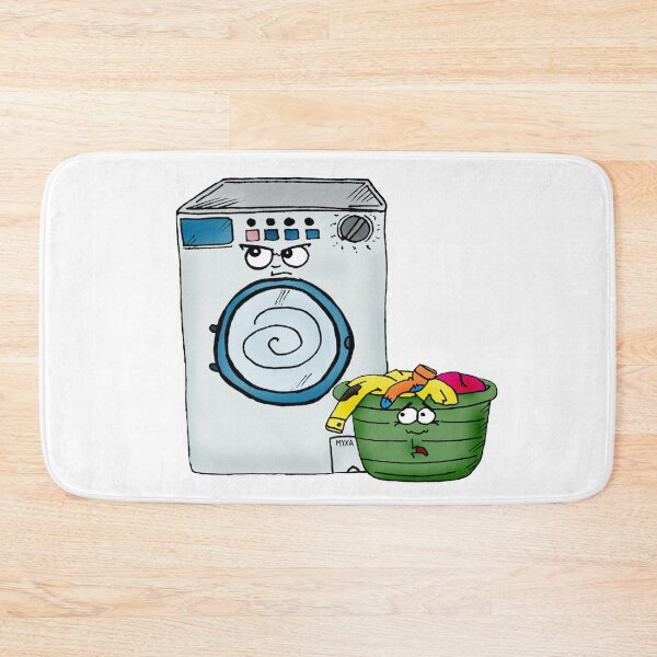 Item preview, Angry Washing Machine and Sad Laundry Basket | Funny Adulting Humor designed and sold by MyxaART.