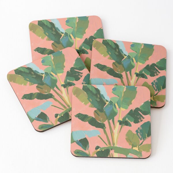 Item preview, Tropical Banana Leaves – Contemporary Botanical Art designed and sold by Studio Remier.