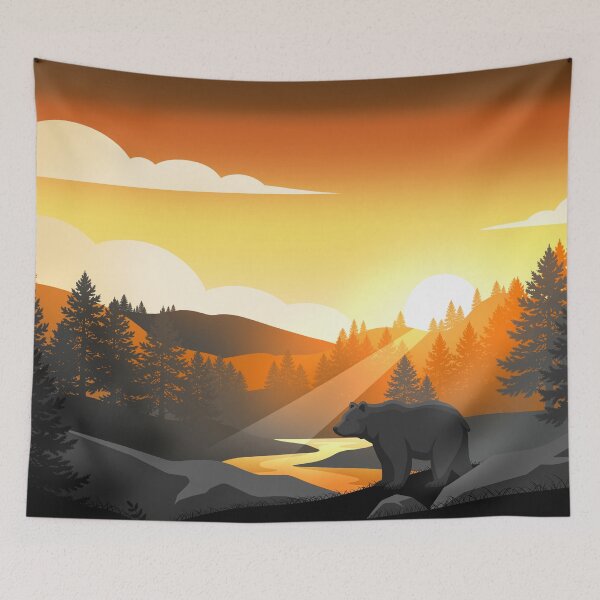 Item preview, Bear Brotherhood flag scenery designed and sold by Blairsley.