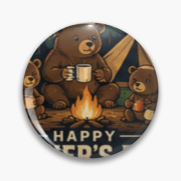 Item preview, Happy Father's Day Best Camping Buddy Bear Family designed and sold by GUINewAlex.