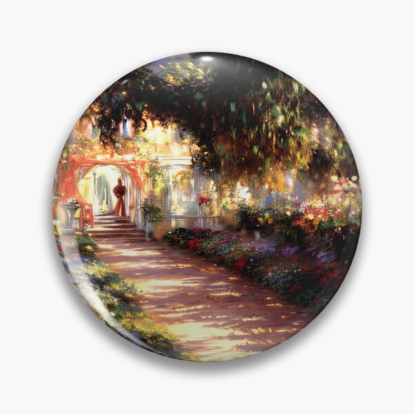 Item preview, Pathway in Monet’s Garden at Giverny designed and sold by artdesignsnow.