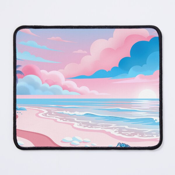 Item preview, Transgender flag scenery designed and sold by Blairsley.
