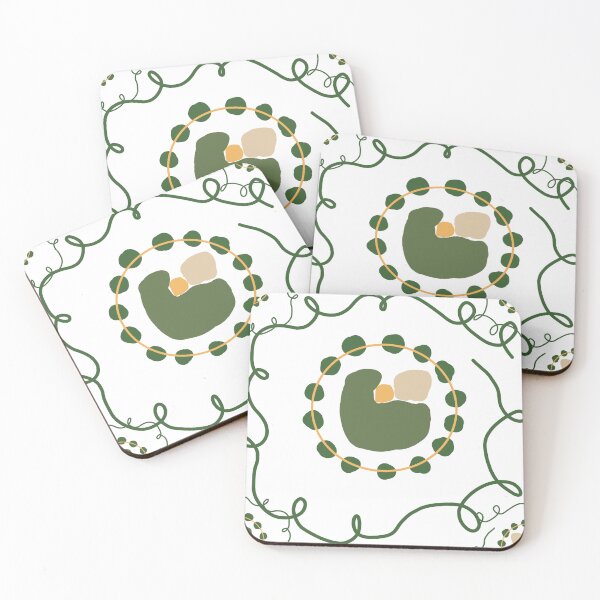 Item preview, Scandinavian Green Floral Abstract designed and sold by Ailiida.