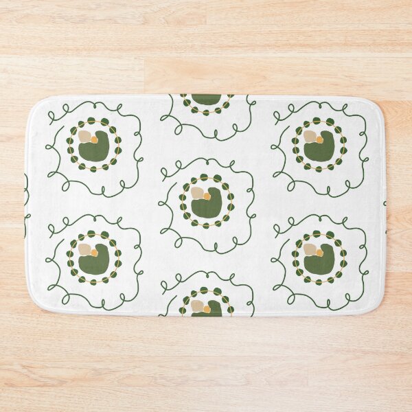 Item preview, Scandinavian Green Floral Abstract designed and sold by Ailiida.