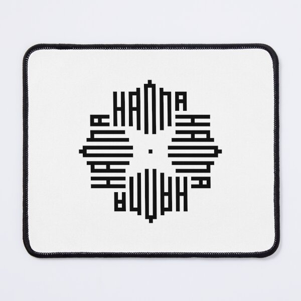 Item preview, HANNA | Black | Modern Geometric Kufi Calligraphy | From Name to Art designed and sold by FOR YOUR NAME.