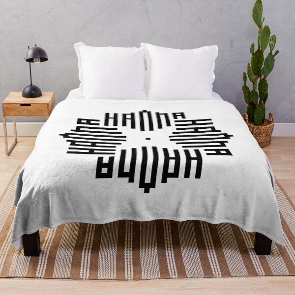 Item preview, HANNA | Black | Modern Geometric Kufi Calligraphy | From Name to Art designed and sold by FOR YOUR NAME.