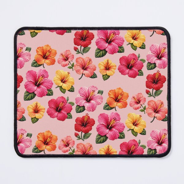 Item preview, Hibiscus Collection Embroidery designed and sold by ColorSplash123.