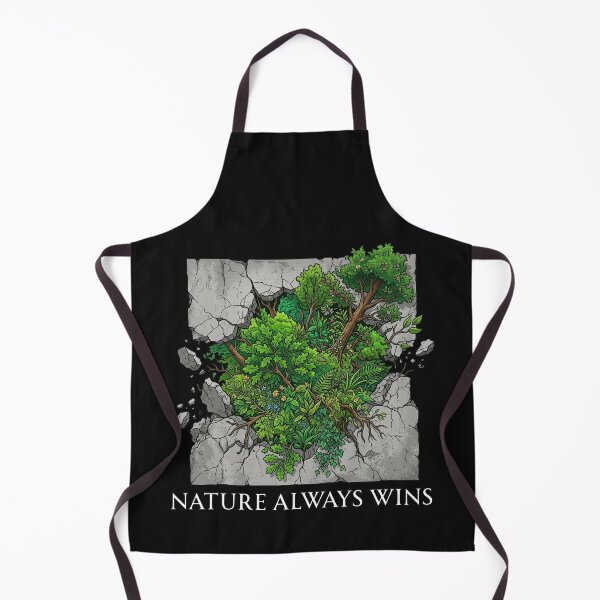 Item preview, Nature Breaks Concrete Wall Green Forest Crack designed and sold by VintryOff.