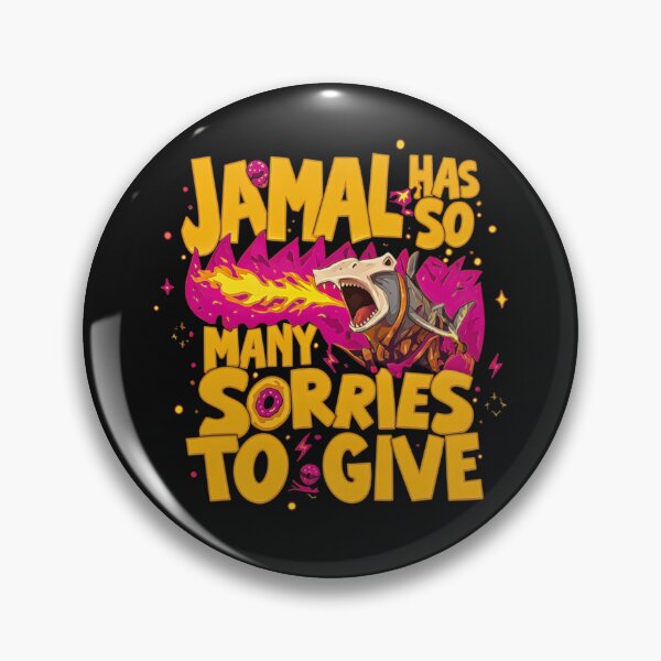 Item preview, Jamal Dragon Apology Meme Funny Sorry Fire Breathing Design designed and sold by Chives-Sor.