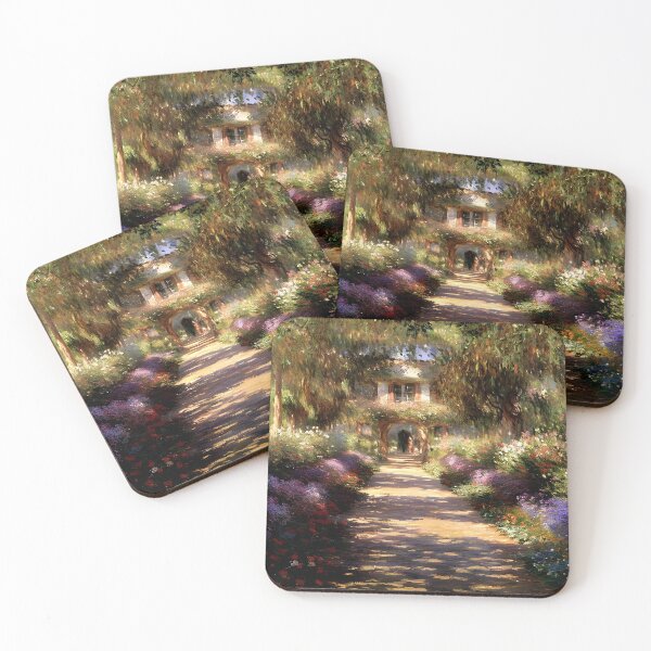 Item preview, Pathway in Monet’s Garden at Giverny: An Impression of Blossoming Arches designed and sold by artdesignsnow.