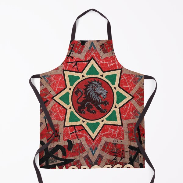 Item preview, Morocco Lion Emblem T-Shirt designed and sold by djovan.