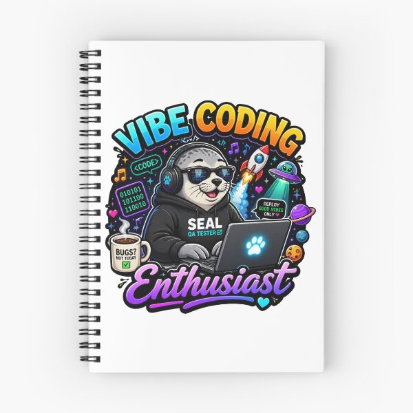 Item preview, Vibe Coding Seal Kawaii Sticker – Seal QA Tester Gift for Developers & Testers designed and sold by NuniDesigns.