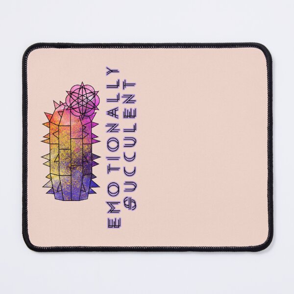 Item preview, Emotionally Succulent – Funny Plant Lover Design designed and sold by GraphicComet.