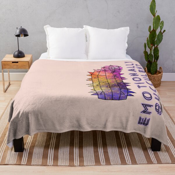 Item preview, Emotionally Succulent – Funny Plant Lover Design designed and sold by GraphicComet.