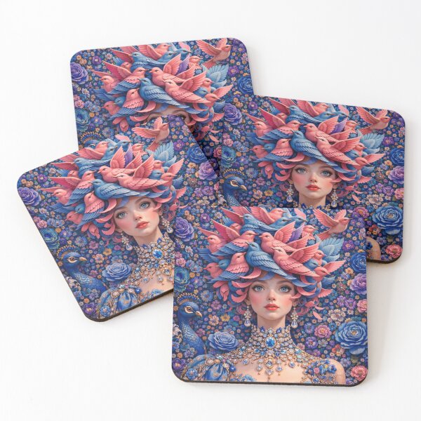Item preview, Blue Bird Queen  designed and sold by Blijjet Creative Studio.