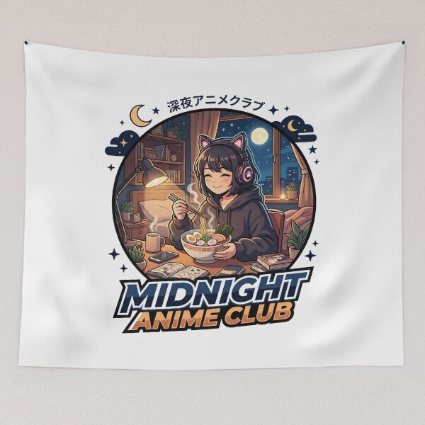 Item preview, Midnight Anime Club designed and sold by khalidnasr.