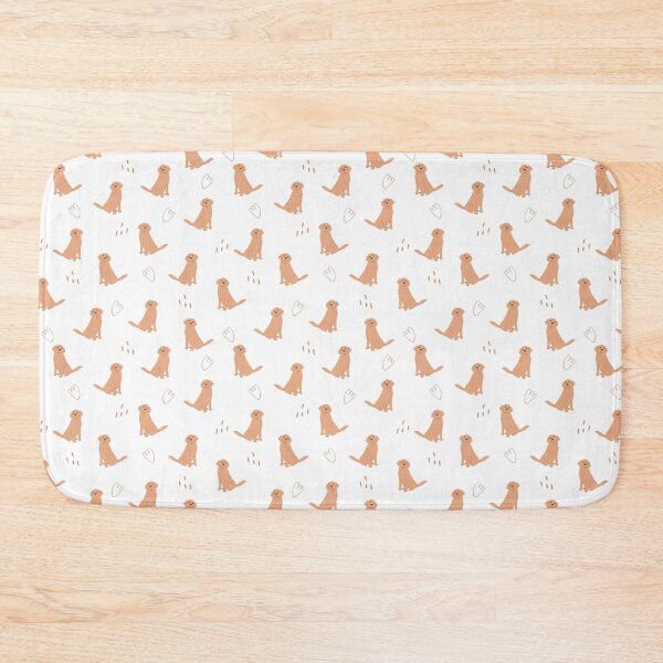 Item preview, Minimalist Flat Design Golden Retriever Dog Pattern designed and sold by svitlaarty.