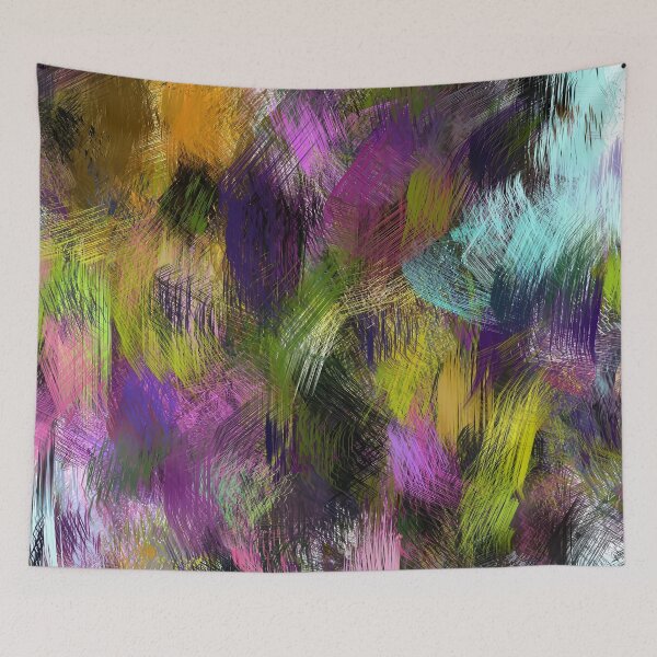 Item preview, The wall is colorful. designed and sold by Michael-Popart.