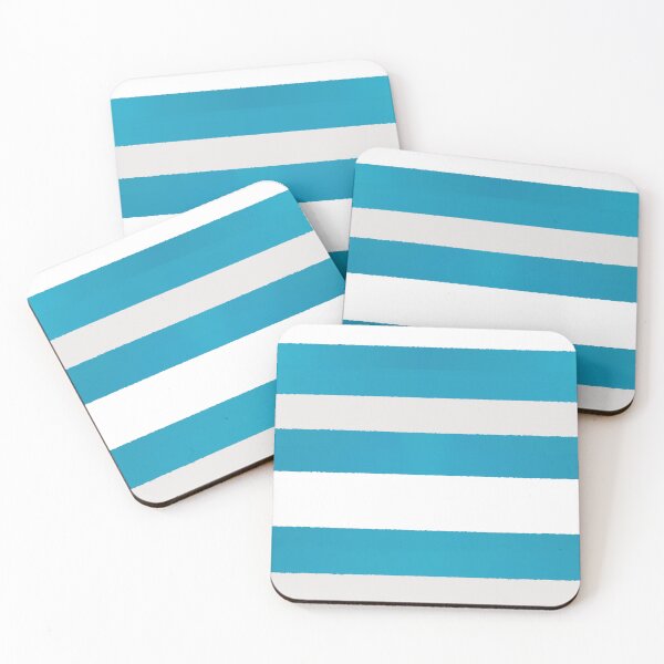 Item preview, Faded Blue and White Stripes  designed and sold by JaygiesDesign.
