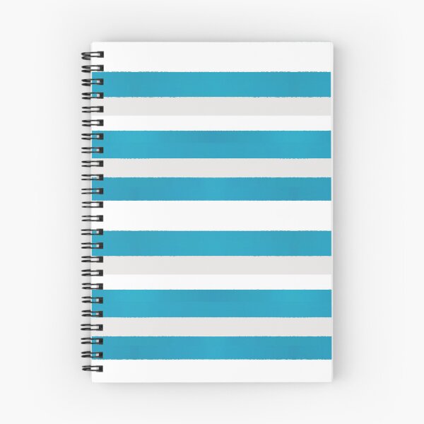 Item preview, Faded Blue and White Stripes  designed and sold by JaygiesDesign.