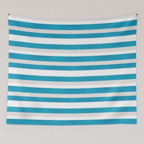 Item preview, Faded Blue and White Stripes  designed and sold by JaygiesDesign.