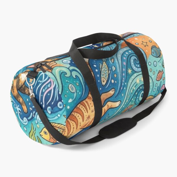Item preview, Cats Swimming in the Deep Blue Sea designed and sold by Iampoji.
