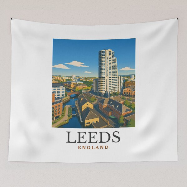 Item preview, Leeds - England designed and sold by GoodOldVintage.