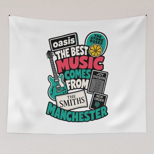 Item preview, The Best Music - Manchester designed and sold by BrambleBox.