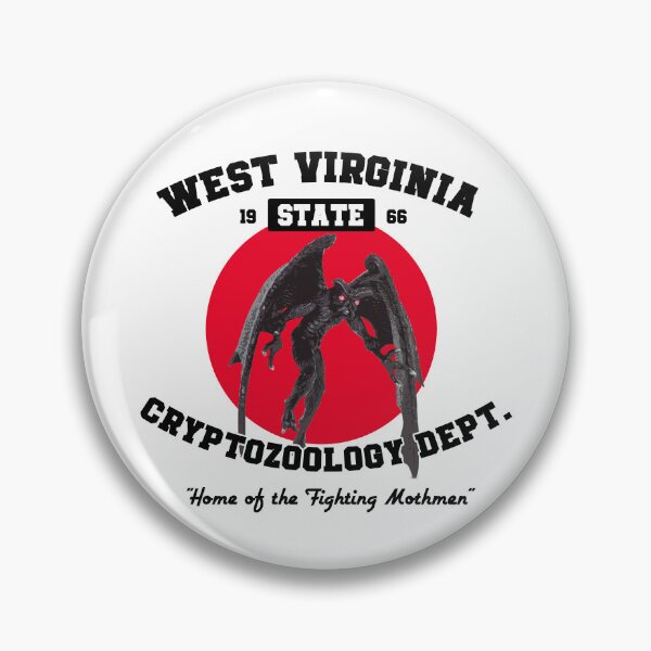 Item preview, Cryptid Creature Mothman Artwork | West Virginia Urban Legend Monster Graphic Tee designed and sold by alyssomalir.