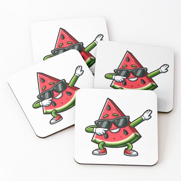 Item preview, Dabbing Watermelon Retro Summer Watermelon  designed and sold by Thread&Fable.