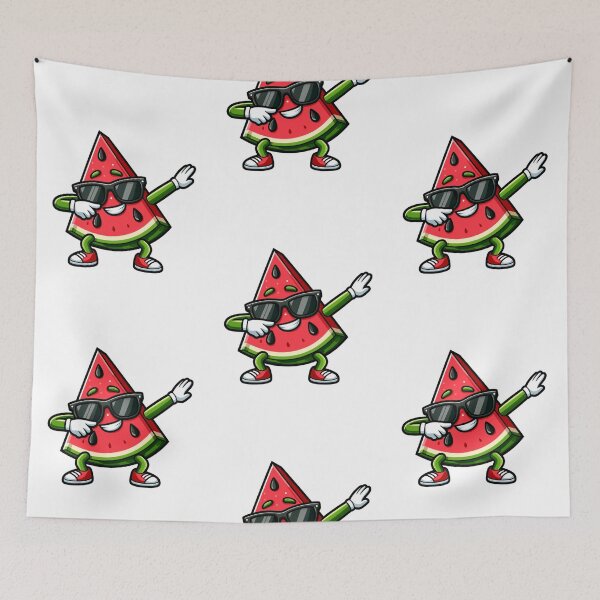 Item preview, Dabbing Watermelon Retro Summer Watermelon  designed and sold by Thread&Fable.