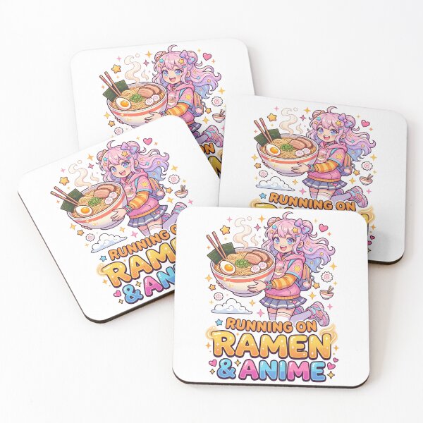 Item preview, Running on Ramen & Anime designed and sold by khalidnasr.