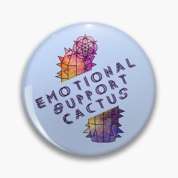 Item preview, Emotional Support Cactus Funny Plant Lover Gift designed and sold by GraphicComet.