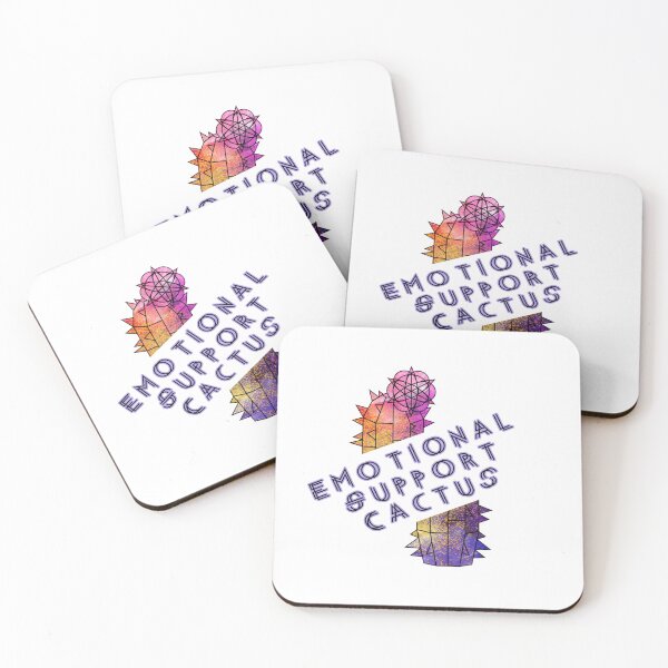 Item preview, Emotional Support Cactus Funny Plant Lover Gift designed and sold by GraphicComet.