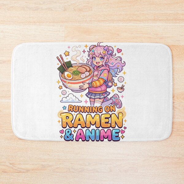 Item preview, Running on Ramen & Anime designed and sold by khalidnasr.