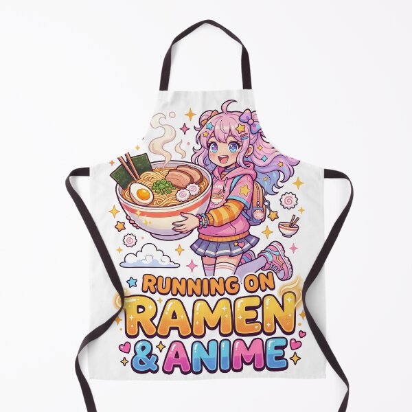 Item preview, Running on Ramen & Anime designed and sold by khalidnasr.