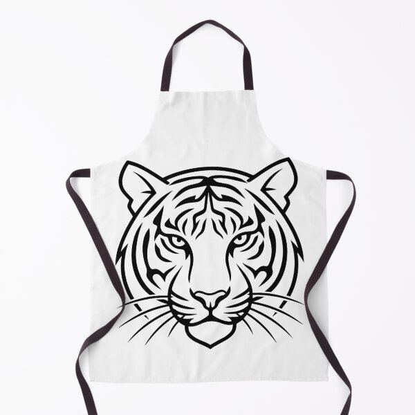 Item preview, Minimalist Tiger Face Line Art  designed and sold by ARTROGAN.