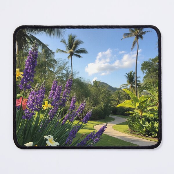 Item preview, Dazzling Purple Lavender flower garden | Tropical Flower designed and sold by Desolaa_Arts.