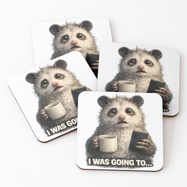 Item preview, I Was Going To... Funny Possum T-Shirt Составление текстов designed and sold by RebelVibeX.