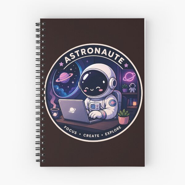 Item preview, Creative Astronaut Workspace designed and sold by AstraDrip Studio.
