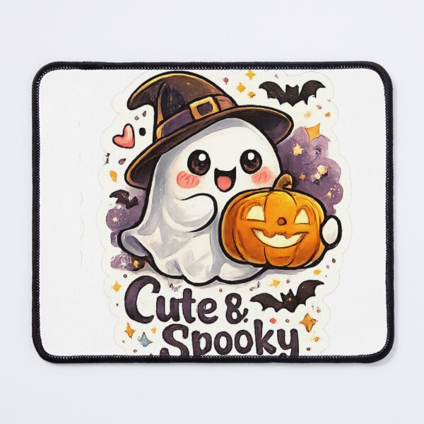 Item preview, Cute & Spooky Ghost Halloween Sticker designed and sold by Jyotisima8929.
