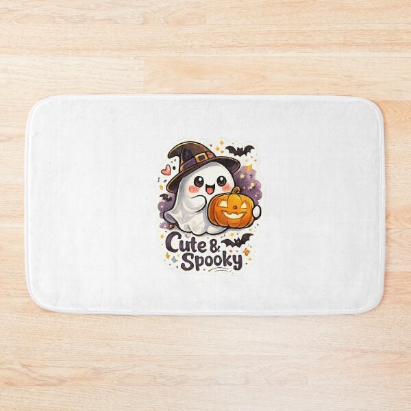 Item preview, Cute & Spooky Ghost Halloween Sticker designed and sold by Jyotisima8929.