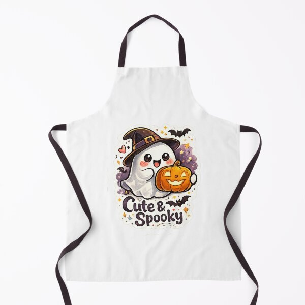 Item preview, Cute & Spooky Ghost Halloween Sticker designed and sold by Jyotisima8929.