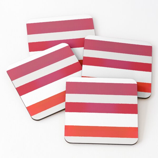 Item preview, Faded Red and White Stripes  designed and sold by JaygiesDesign.