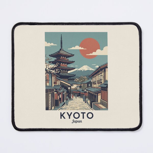 Item preview, Vintage Kyoto City Japan designed and sold by dudelinart.