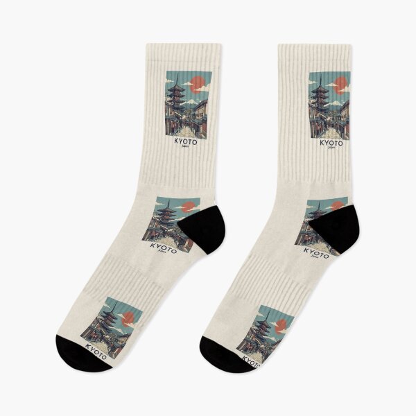 Item preview, Vintage Kyoto City Japan designed and sold by dudelinart.