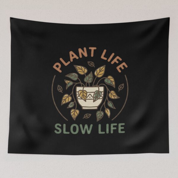 Item preview, Plant Life Slow Life Aesthetic Potted Houseplant designed and sold by V-ZRO.