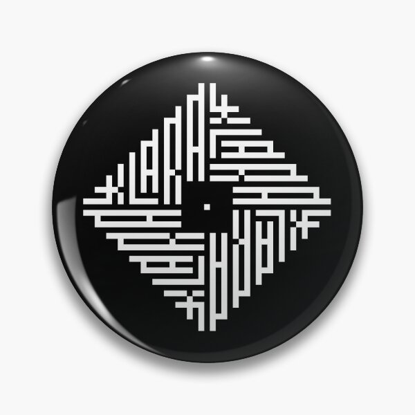 Item preview, KLARA | White  | Modern Geometric Kufi Calligraphy | From Name to Art   designed and sold by FOR YOUR NAME.